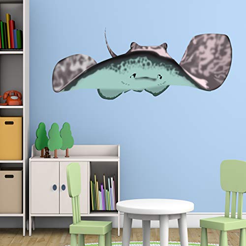 Vinilo Decorativo Manta Raya VWAQ 6" x 15" miniatura 2
