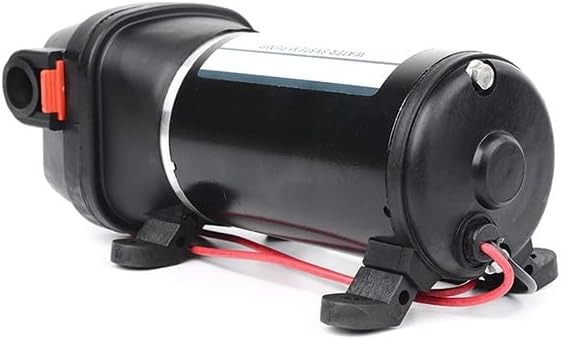 Angle inferior view of the FL-40 pump showing the mounting feet.