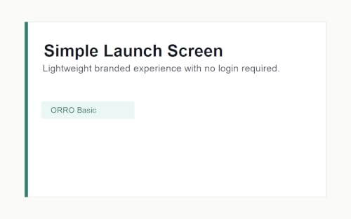 ORRO Basic – vue 3