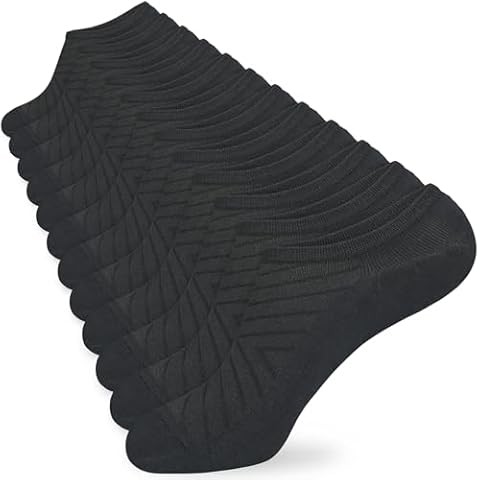 KOOOGEAR No Show Bamboo Walking Socks Cover