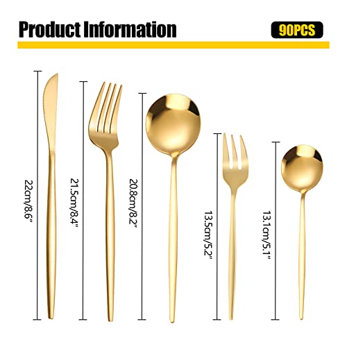 Set Cuchillos Cocina 90 Piezas Acero Inox miniatura 2