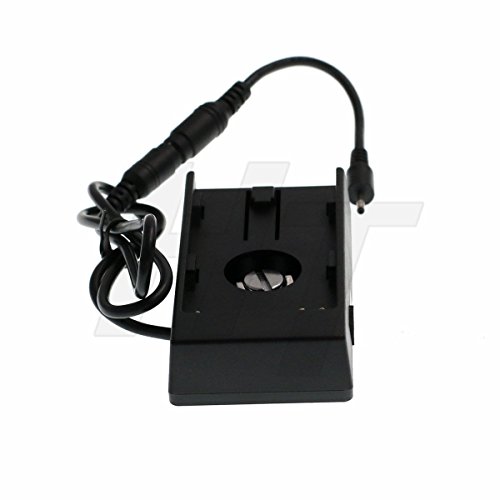 Placa adaptador de batería HangTon BP-U60 U30 de 14,8V CC con conector 5,5 x 2,5 para monitor cámara 4
