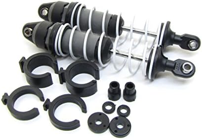 RUSTLER VXL FRONT SHOCKS DAMPERS SPACERS, 3760A TRAXXAS 37076-3