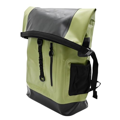 ロールトップ防水リュック ターポリン素材