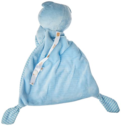 Blanket Urso Listrados, Zip, azul bebê