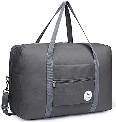 for Easyjet Airlines Cabin Bag 45x36x20 Underseat Foldable Travel Duffel Bag Holdall Tote Carry on Luggage Overnight for Women and Men 25L (Dark Blue)