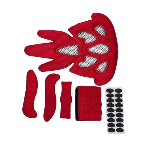 AOOOWER Helme Innenpolsterung Schaumstoffe Polster Versiegelter Schwamm Schutzfutter Schutz Liner Kissen Matte Fahrradhelme Polsterung Kopfschutz Liner Schutzpolster