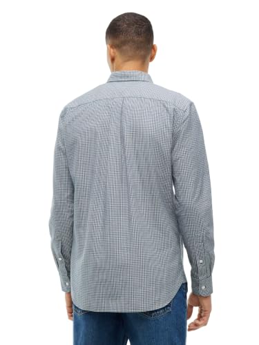 Image of Tommy Hilfiger Men's Long Sleeve Oxford Shirts in Regular Fit, Men's Button Down Shirts, Also Available in Big and Tall