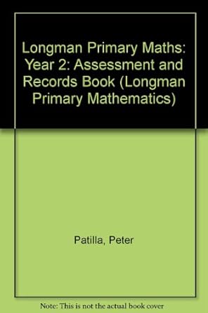 Longman Primary Maths: Year 2: Assessment and Records Book (Longman ...