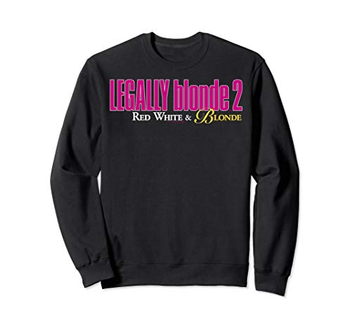Legally Blonde 2 Red White & Blonde Logo Sweatshirt