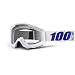 100% Unisex-Adult Speedlab (50400-237-02) STRATA Goggle Equinox-Clear Lens, One Size)