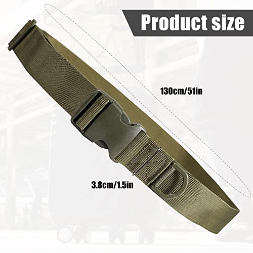Image of Travel Belt, for Carry on Stylish and Adjustable Cinch Travel Belt for Women's and Men's Airport Travel Accessories (Green)