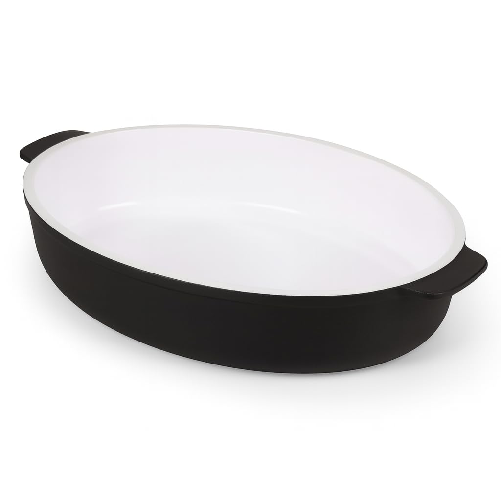 Teglia da Forno in Ceramica, 30 x 21 x 6,2 cm