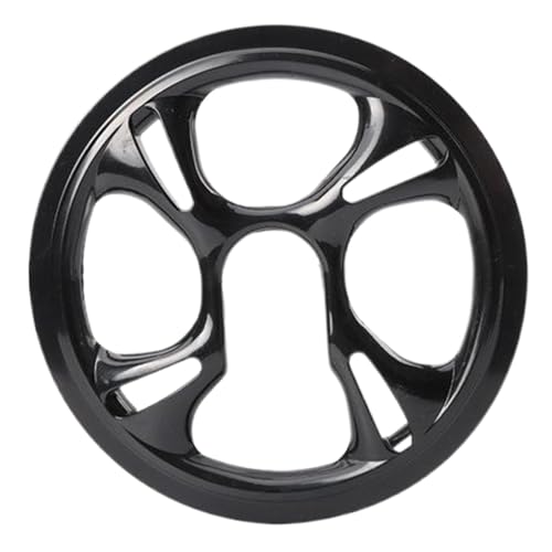 Kalastussaari Bike Chain Guard Protector,Bicycles Sprocket Cover,4 Holes 48 Teeth Plastic Bike Chain Cover for Most Bikes, Mountain Bikes, City Road Bikes