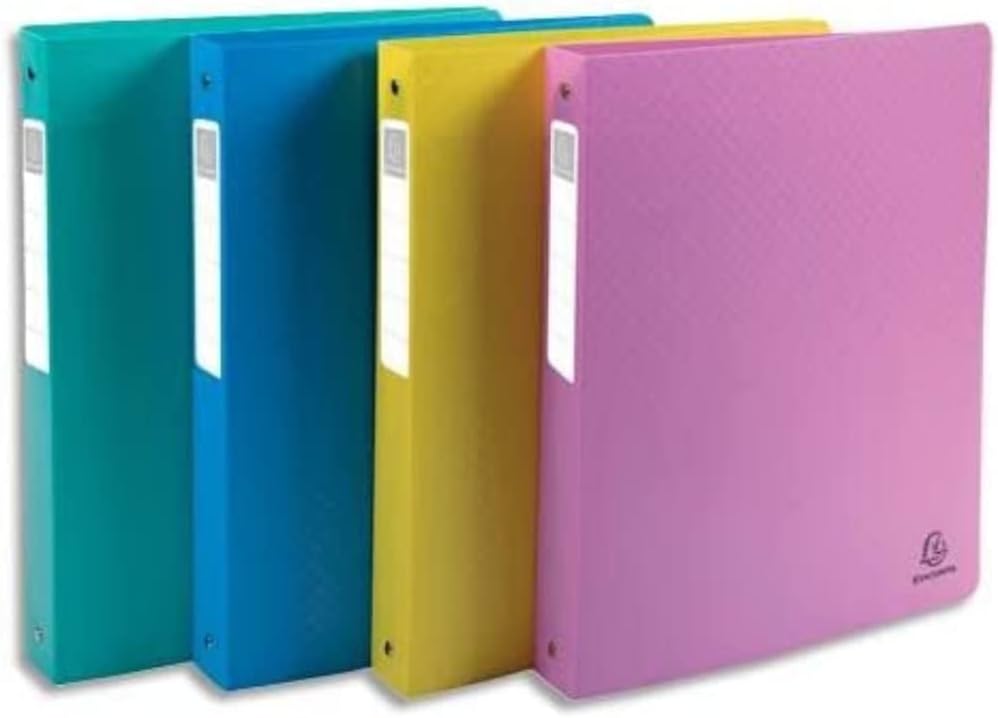 Exacompta Forever Young Folder 4anx 30 mm Polypropylene A4+ Ref 51790E [Pack of 4]