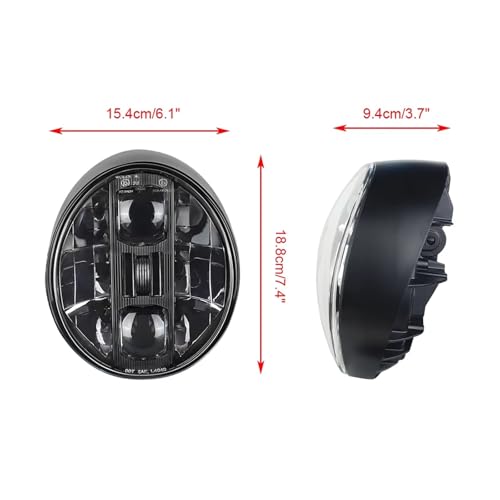 Phare à LED premium avec support de fixation pour FXBR Custom - 2