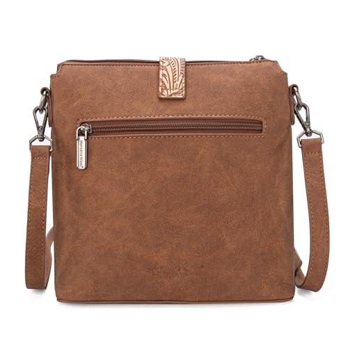 Image of Montana West Western Crossbody Bags for Women Embroidered Denim Collection Purses