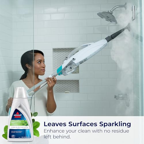 Image of BISSELL EUCALYPTUS MINT DEMINERALIZED STEAM MOP WATER, 32 ounces, 1392, WHITE