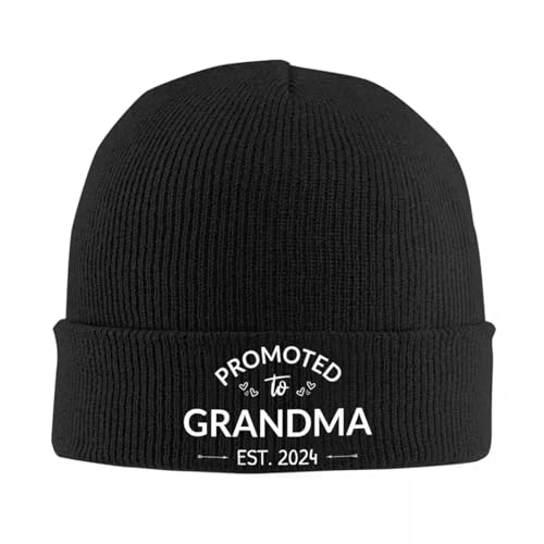 Promu à Grand-mère Est 2026 Bonnet Mignon pour Annoncer la Bonne Nouvelle en Hiver