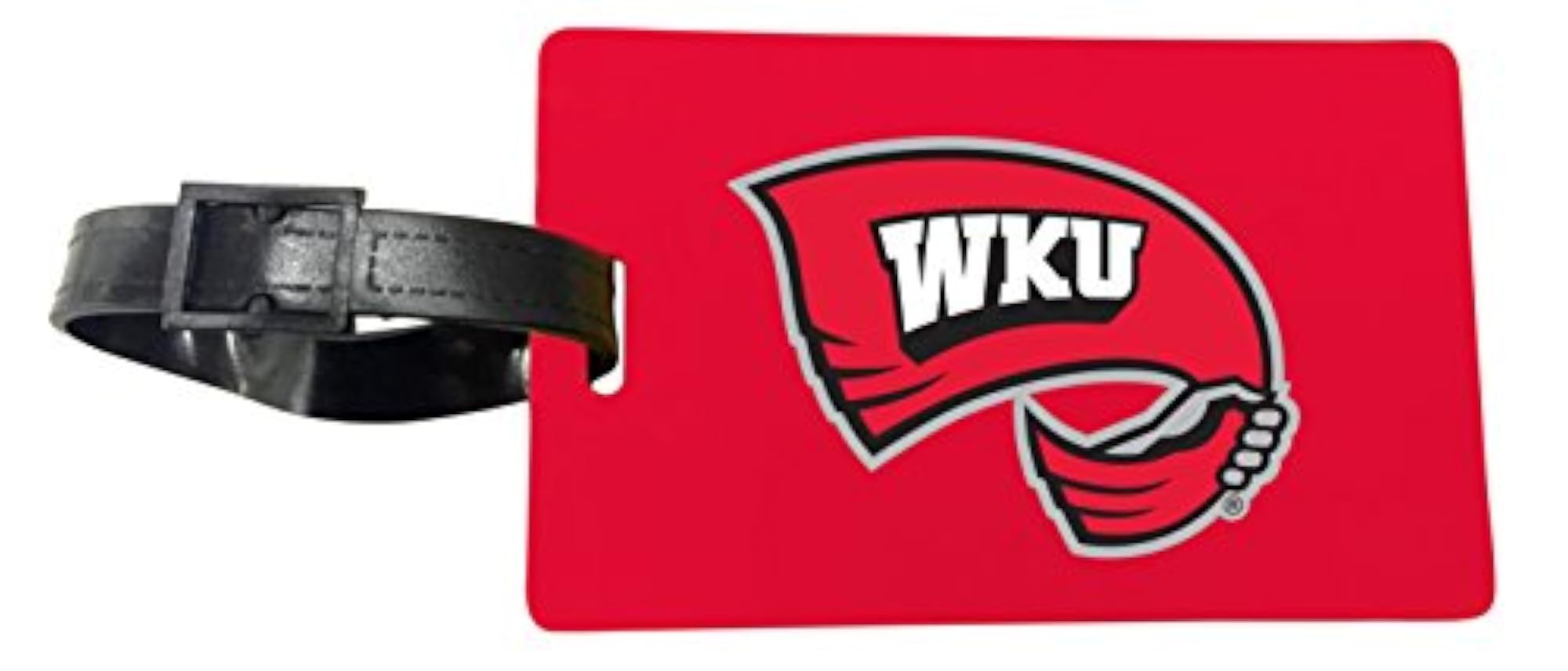 Western Kentucky Hilltoppers Luggage Tag 2-Pack, Officially Licensed