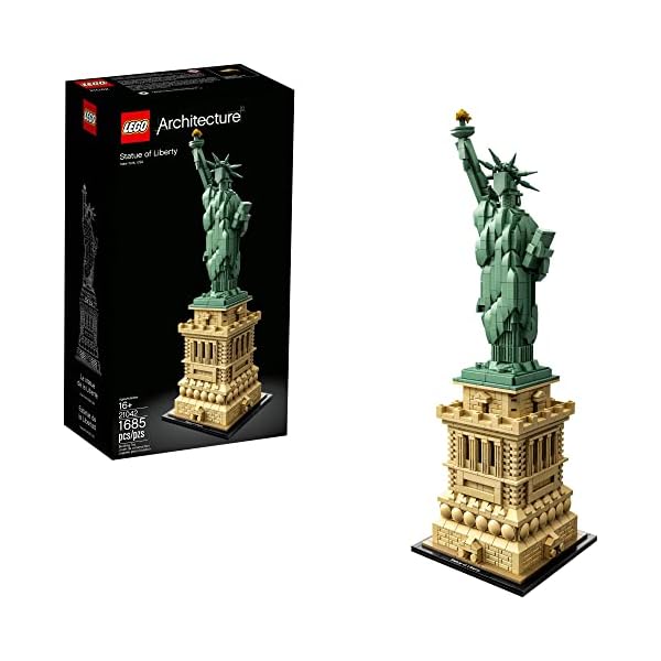 LEGO Architecture Statue of Liberty 21042 Model Building Set – Collectible New York City Souvenir, Creative Home Décor or Office Centerpiece, Great Gift Idea for Adults and Teens