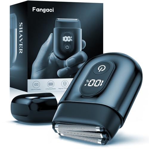 Electric Razor for Men, Mini Electric Foil Shavers, IPX7 Waterproof