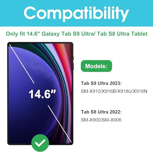 Image of Screenguard For Samsung Galaxy Tab S11 /S10 /S9 /S8 Ultra 14.6 Inch, Flexible Fiber Screen Protector, Screen Guard Not Glass