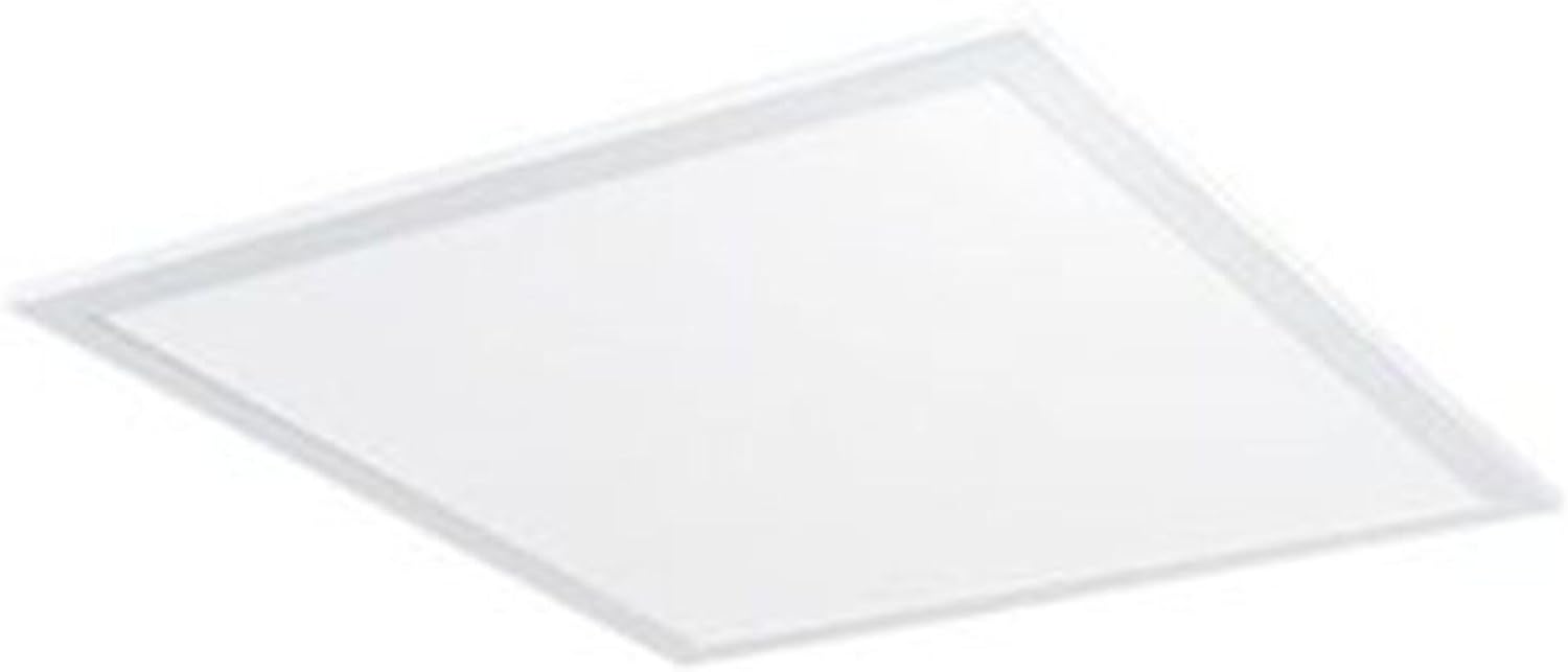 LED Flat Panel Light: 30W Recessed Drop Ceiling Light - Square | 4000K White EDGE-LIT Lighting | 5260 Lumens | Dimmable & Easy Installation