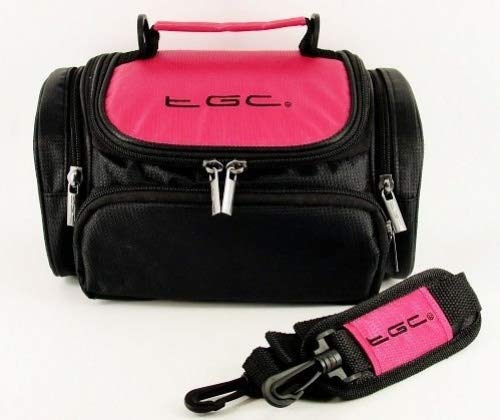 TGC® grande custodia per fotocamera Nikon Coolpix 5700 con accessori