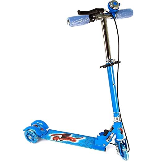 See full amazon price history chart for SPIRITUAL HOUSE Scooter for Kids|3 Led Light on Wheel Foldable Kick Cycle for Kids,Boys and Girls|Adjustable Height|with Smooth Brakes & Bell|Age 3-7 Years (Blue) SPIRITUAL HOUSE Scooter for Kids|3 Led Light on Wheel Foldable Kick Cycle for Kids,Boys and Girls|Adjustable Height|with Smooth Brakes & Bell|Age 3-7 Years (Blue) (B0BXD95WBJ) Amazon Price History, Amazon Price Tracker