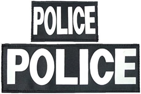 Eagle Model POLICE Patch, 2 Pairs, 5144
