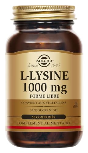 Solgar L-Lysine 50 comprimés