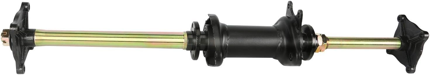 810mm 32" Rear Axle Kit for Go Kart ATV UTV Quad Buggy Golf Cart 4 Wheelers GY6 110cc 125cc 150cc 200cc 250cc Taotao Coolster Kazuma Roketa – 4 Bolt Wheel Hubs, DIY Rebuild Axle Shaft Assembly