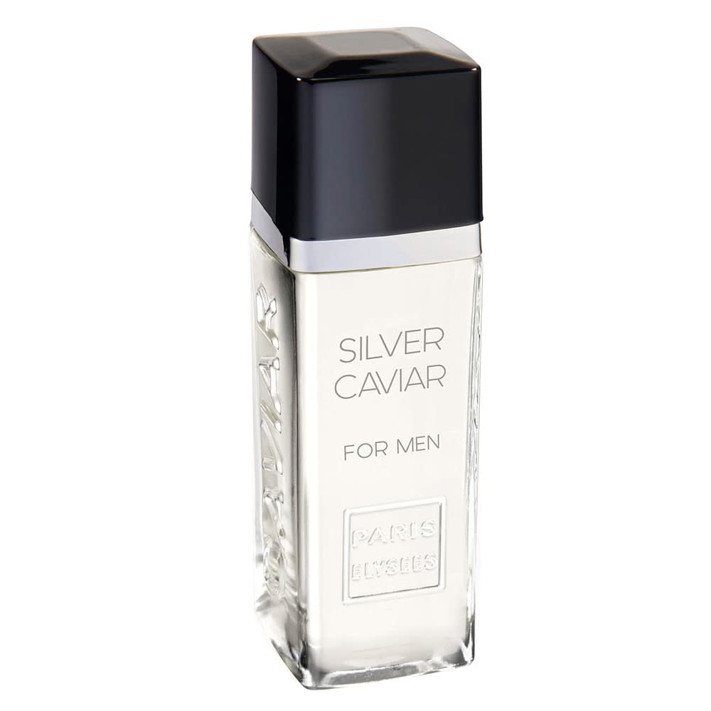Paris Elysees Silver Caviar Eau De Toilette Male Fragrance 100ml-image-36
