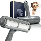 SORKA Premium Fusselrolle - Selbstreinigender Tierhaarentferner & Fusselentferner - Katzenhaarentferner & Hundehaarentferner für Auto, Sofa & Kleidung - effektiv