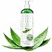 NaturSense Organic Aloe Vera Gel Great for Face, Hair, Sunburn Relief, Acne, Razor Bumps, Psoriasis, Eczema, Dry Skin Hydration - 12 oz.