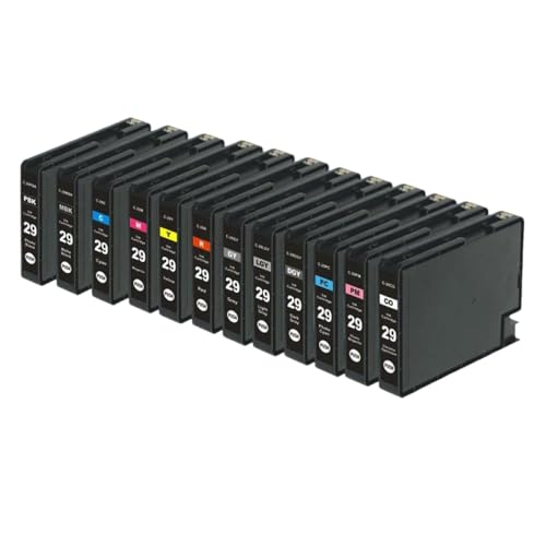 Cartouches PGI-29 compatibles Pro-1 pour éviter les buses bouchées et les impressions ternes