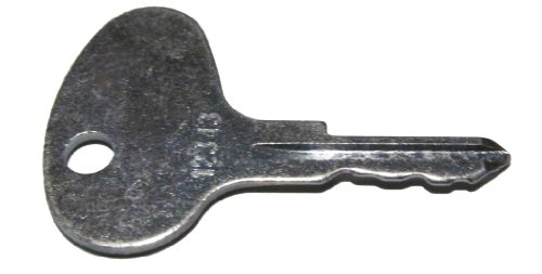 Ignition Key for Caterpillar, Mitsubishi, International, Kumiai, Part Number 123243