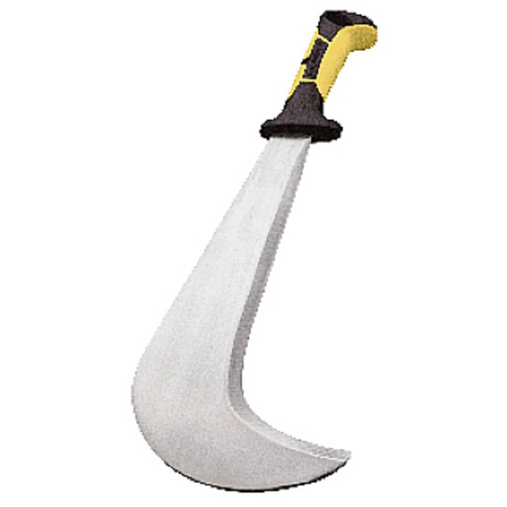 OCHSENKOPF Schweizer Gertel, Machete mit 2-Komponenten-Griff, Schneide 295 mm lang, für Garten-/Forstarbeit, OX 252 K-0500