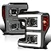 Spec-D Tuning Smoke Projector Headlights LED Sequential+Signal Switchback Compatible with 2017-2019 Ford F250 / F350 / F450 / F550 Super Duty, Left + Right Pair Headlamps Assembly