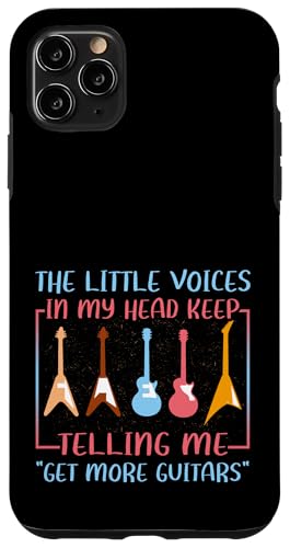 �~���[�W�V�����̃��[���A Little Voices Tell Me Get More Guitars �X�}�z�P�[�X iPhone 11 Pro Max �p