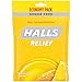 Halls Honey Lemon Sugar Free Cough Drops - 70 Drops (1 Bag of 70 Drops)
