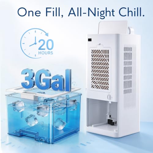 Evaporative Air Cooler, 4-IN-1 Portable Air Conditioners，Swamp Cooler,2402 by Ashihoti - Used condition - Image 7