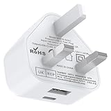 USBC Plug UK,USB and USB C Charger Plugs Adaptor Type C Port Wall Charging Fast Charge Compatible with New iPhone 17 Pro Max Air 16e 16 Plus Pro Max 15 14 13 12 11 SE iPad 11th 2025 2024 A16 A17 Pro