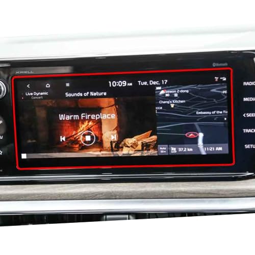 Film de Protection Kia K5 et Optima 2020 2021 en Verre Trempé pour Écran GPS