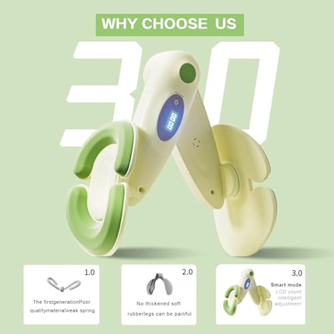 Evocifu Kegel Exerciser,Pelvic Floor Muscle Traine,Kegel Trainer for Postpartum Rehabilitation,Inner Thigh Exerciser Specially Designed for Women