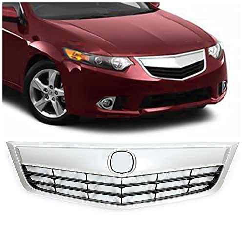 KUAFU 3-in-1 Front Grille for 2011-2014 Acura TSX
