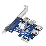 4 interfaces: solución eficaz para la insuficiente interfaz PCI-E de la placa base. 4 interfaces se pueden ampliar para una