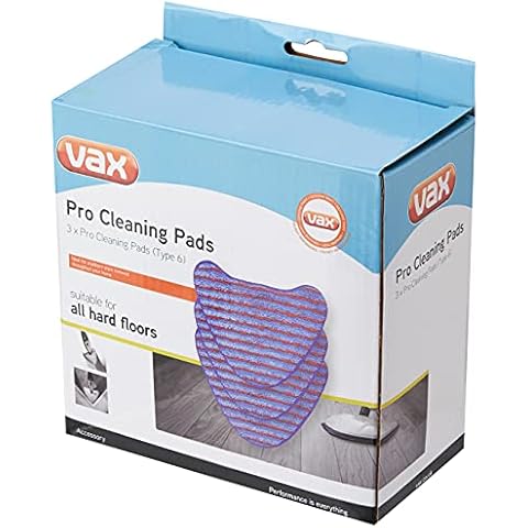 Vax Pro Steam Cleaning Pads Pack of 3 Cover
