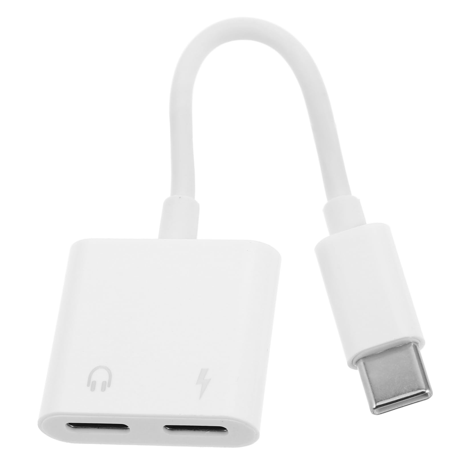 Adaptador Type C Jack LOORGVEL divisor resistente para auriculares y carga simultánea 8